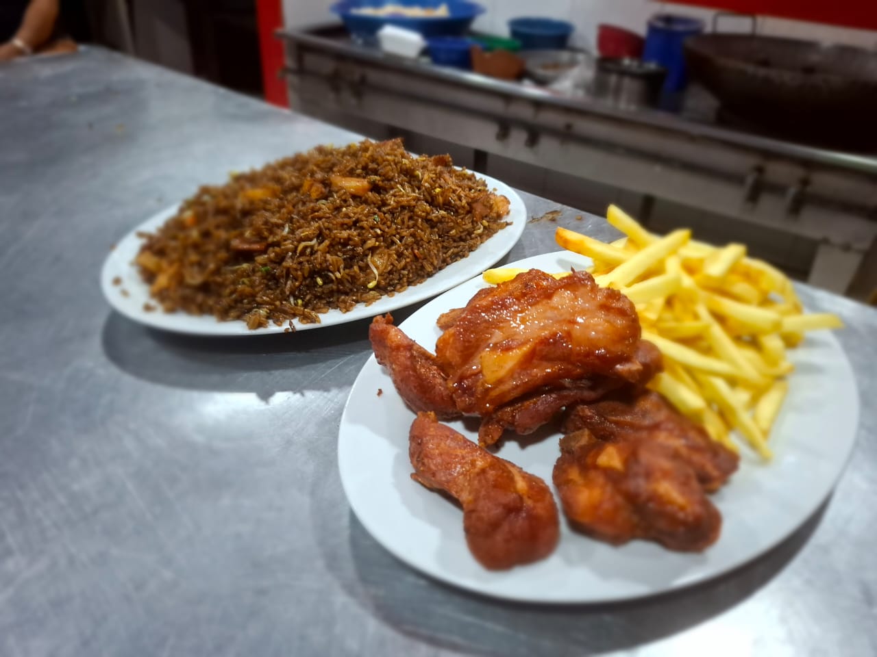 Arroz Chino & Costilla